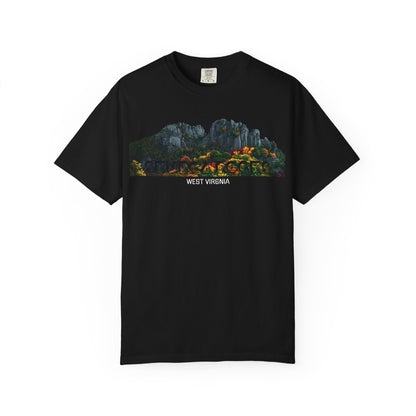 Seneca Rocks West Virginia T-Shirt